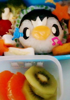 ポケモン☆キャラ弁 (ポッチャマ風)-レシピのメイン写真