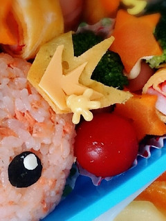 ポケモン☆キャラ弁 (アチャモ風)-レシピのメイン写真