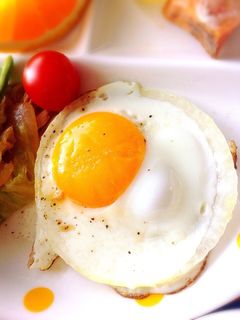 超簡単!?まんまる目玉焼き-レシピのメイン写真