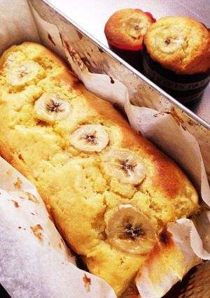 超簡単！HMでまぜるだけのバナナケーキ-レシピのメイン写真
