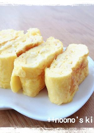 おつまみ☆癖になる！いか燻製卵焼き-レシピのメイン写真