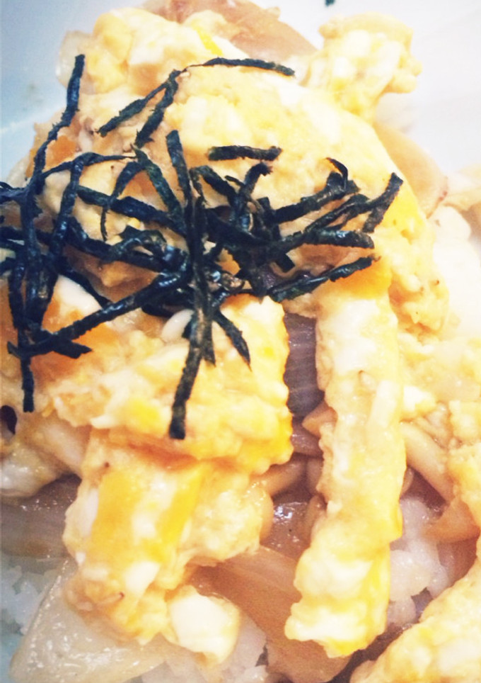 きのこと卵の中華丼-レシピのメイン写真