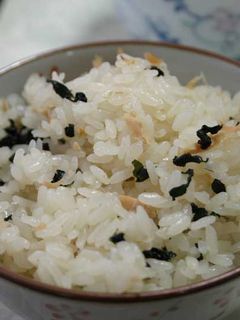 ツナとわかめの 炊き込みご飯-レシピのメイン写真
