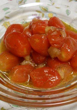 ミニトマトの塩レモンマリネ-レシピのメイン写真