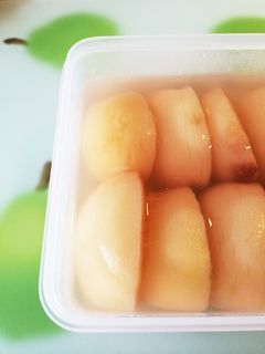 桃のコンポート-レシピのメイン写真