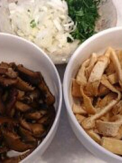 ☆夏麺のお共!お揚げ・しいたけの甘煮☆-レシピのメイン写真