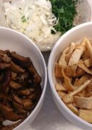 ☆夏麺のお共！お揚げ・しいたけの甘煮☆-レシピのメイン写真
