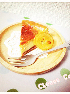 ベイクドチーズケーキ-レシピのメイン写真