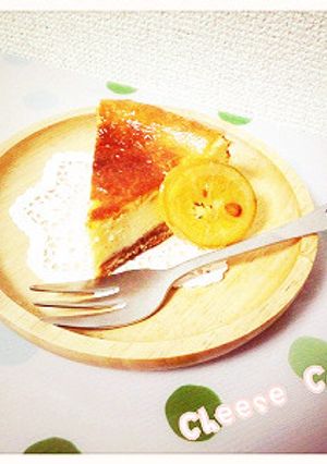 ベイクドチーズケーキ-レシピのメイン写真
