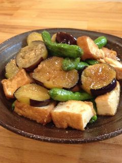 茄子とししとうのポン酢炒め-レシピのメイン写真
