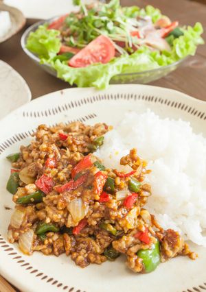 ささっとカンタンピーマンカレー-レシピのメイン写真