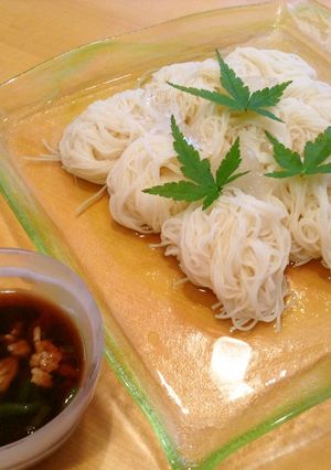 夏バテ解消 肉ピー スタミナそうめんつゆ-レシピのメイン写真