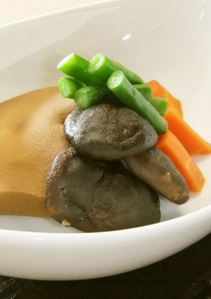 ツナ入り高野豆腐と干し椎茸のあまから煮-レシピのメイン写真