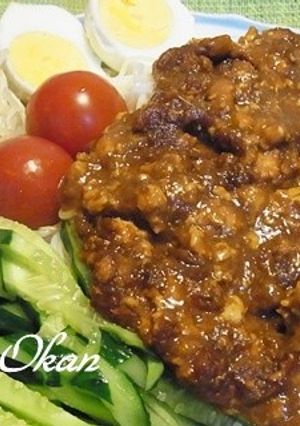 ヘルシー♪ムネ肉ジャージャー麺-レシピのメイン写真