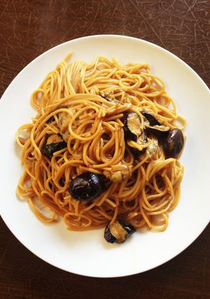 茄子のピリピリパスタ-レシピのメイン写真