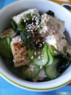 きゅうりと豆腐の中華サラダ-レシピのメイン写真
