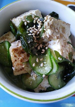 きゅうりと豆腐の中華サラダ-レシピのメイン写真