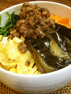 野菜たっぷり5色のナムル丼-レシピのメイン写真