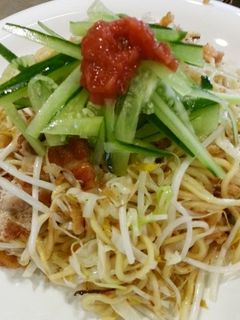 梅ときゅうりの塩焼きそば-レシピのメイン写真