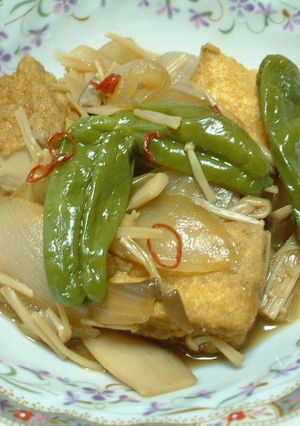 ししとうと厚揚げのささっと炒め煮-レシピのメイン写真