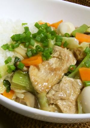 切り干し大根入り！中華丼-レシピのメイン写真