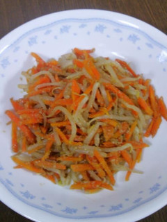 もやしと人参の簡単煮物-レシピのメイン写真
