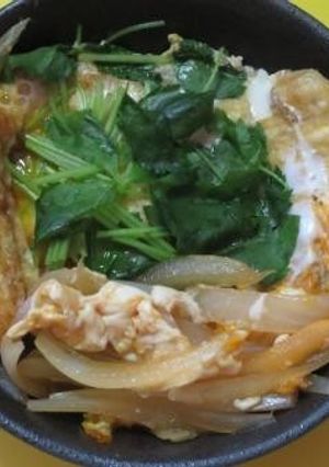薄揚げを焼いてカツ丼風に-レシピのメイン写真
