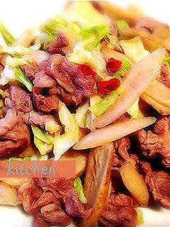 簡単満足♡牛肉とゴボウの中華炒め♡-レシピのメイン写真