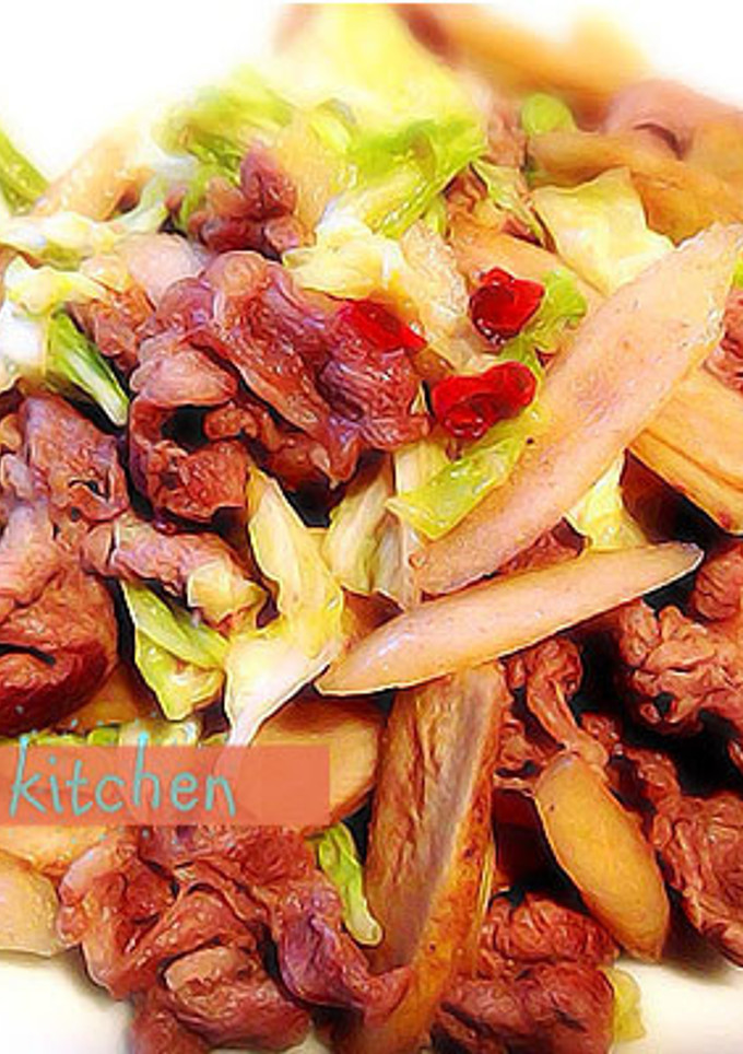 簡単満足♡牛肉とゴボウの中華炒め♡-レシピのメイン写真