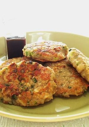 れんこん焼き餅-レシピのメイン写真