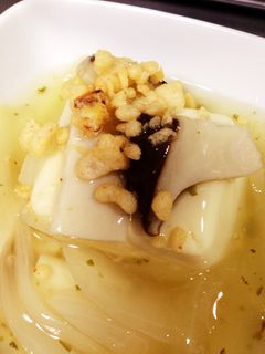 簡単!キノコとたまねぎの豆腐あんかけ-レシピのメイン写真