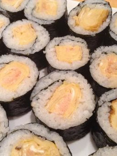 簡単で美味しい!玉子と明太子の海苔巻き-レシピのメイン写真