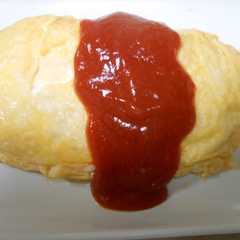 A picture of アーモンドミルク入り玉子焼き.