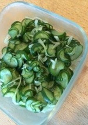 キュウリのサラダ（洋風酢の物）-レシピのメイン写真