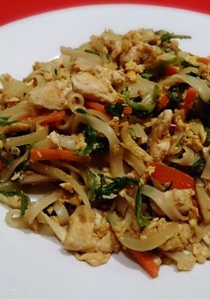 タイ風☆ライスヌードル焼きそば-レシピのメイン写真