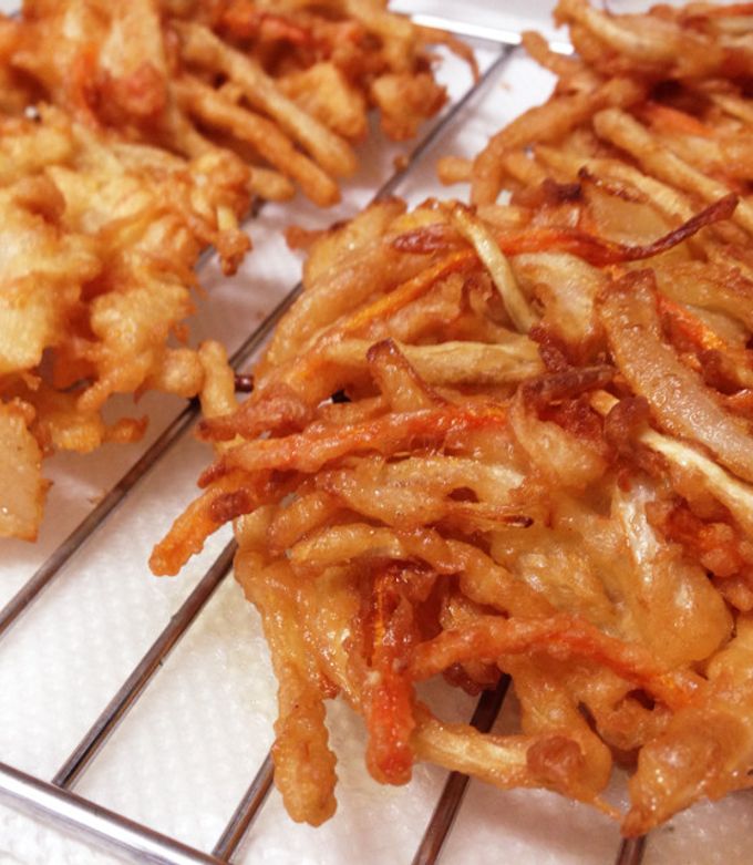 お好み焼き粉でかき揚げ！-レシピのメイン写真