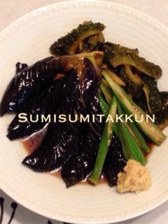 ナスとゴーヤの揚げ出し♪-レシピのメイン写真