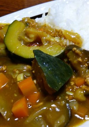 満載!夏野菜カレー-レシピのメイン写真