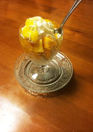 簡単！マンゴーパフェ-レシピのメイン写真