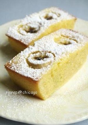 バナナアーモンドケーキ-レシピのメイン写真