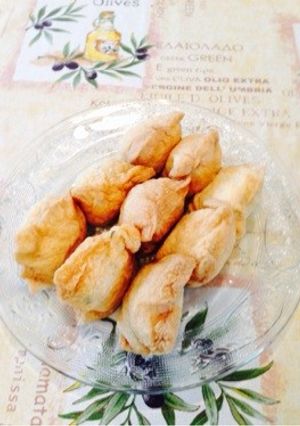 鶏そぼろ酢飯で絶品おいなりさん♡-レシピのメイン写真