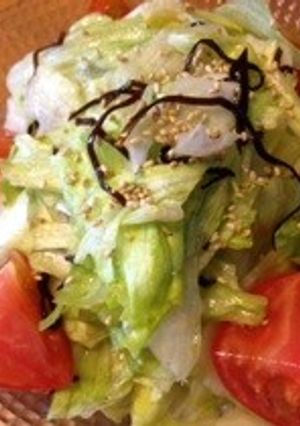 たっぷりレタスのもみもみサラダ-レシピのメイン写真