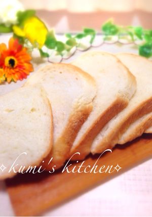 基本の食パン☆HB☆早焼きも-レシピのメイン写真
