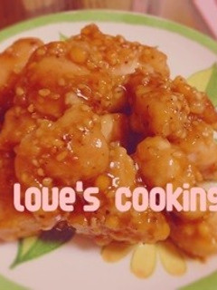蜂蜜と醤油の甘テリチキン-レシピのメイン写真