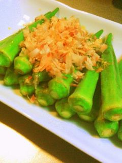 1番美味しい食べ方!簡単おくらのおひたし-レシピのメイン写真