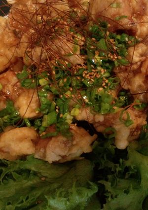 既製品で簡単サクサク油淋鶏（唐揚げ+酢）-レシピのメイン写真