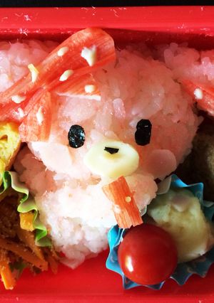 キャラ弁 ボンボンリボン-レシピのメイン写真