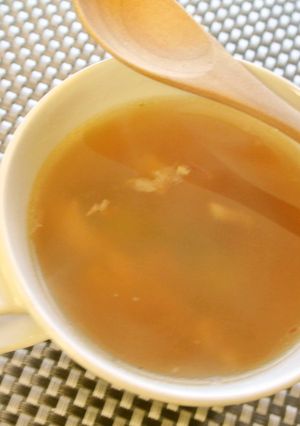 鶏チップで簡単濃厚コンソメスープ-レシピのメイン写真