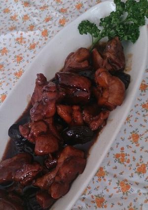 鶏肉とプルーンの紅茶煮-レシピのメイン写真