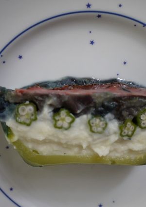 夏野菜とパストラミビーフのテリーヌ-レシピのメイン写真
